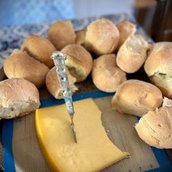 Corvelos Portuguese Bakery - Bread and cheese