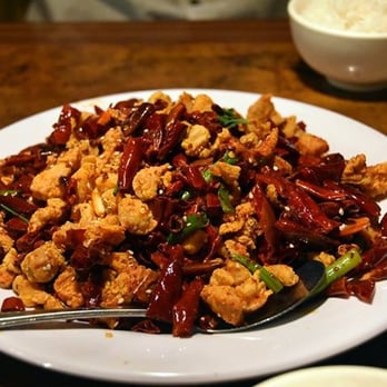 Royal Sichuan - fried chicken with peppers - Chinese Near Me - Richardson, Texas
