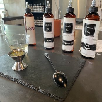 Candles on Tap - Mixing scents and champagne! - Candle Stores Near Me - Encinitas, California