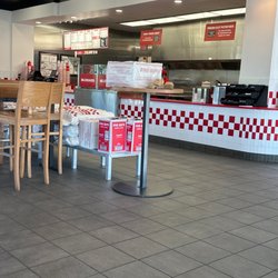 The front counter