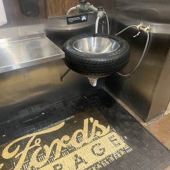 Ford's Garage St. Augustine - Sink from the bathroom - Burgers Near Me - St. Augustine, Florida