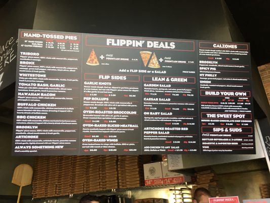 Menu photo 2 Flippin' Pizza San Diego, CA Menu photo 2 Flippin' Pizza San Diego, CA
