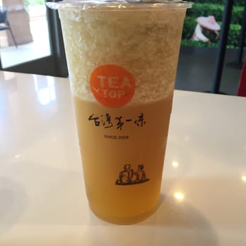 Tea Top - Lemon green tea with crushed ice - Coffee & Tea Near Me - San Jose, California