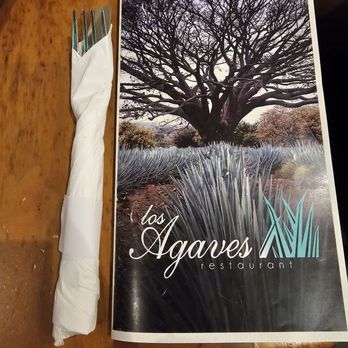 Los Agaves - Menu on the table - Tacos Near Me - Westlake Village, California