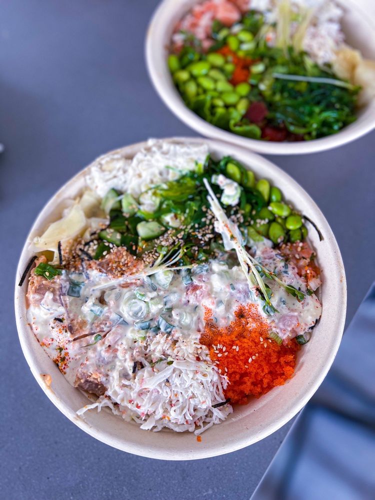 Food from Poke Dondon