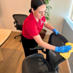 Heidi's Commercial Cleaning - We don't skip the chairs! Every surface sanitized, including office furniture. Thorough commercial cleaning you can trust.