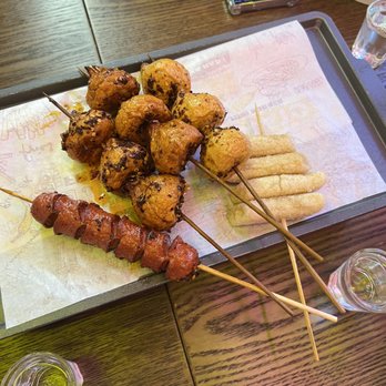 Ace King BBQ - Sausage, Homemade Fish Balls Rice Cake - Chinese Near Me - Newark, California