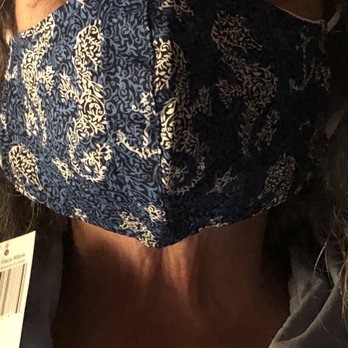 Jan's Hallmark - Vera Bradley bandanna print mask looks good. A little big for my wife but fits me just fine. Has a pocket for inserting a filter. - Cards & Stationery Near Me - Thomasville, Georgia Jan's Hallmark - Vera Bradley bandanna print mask looks good. A little big for my wife but fits me just fine. Has a pocket for inserting a filter. - Cards & Stationery Near Me - Thomasville, Georgia