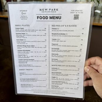 New Park Brewing - Food Menu - Breweries Near Me - West Hartford, Connecticut New Park Brewing - Food Menu - Breweries Near Me - West Hartford, Connecticut