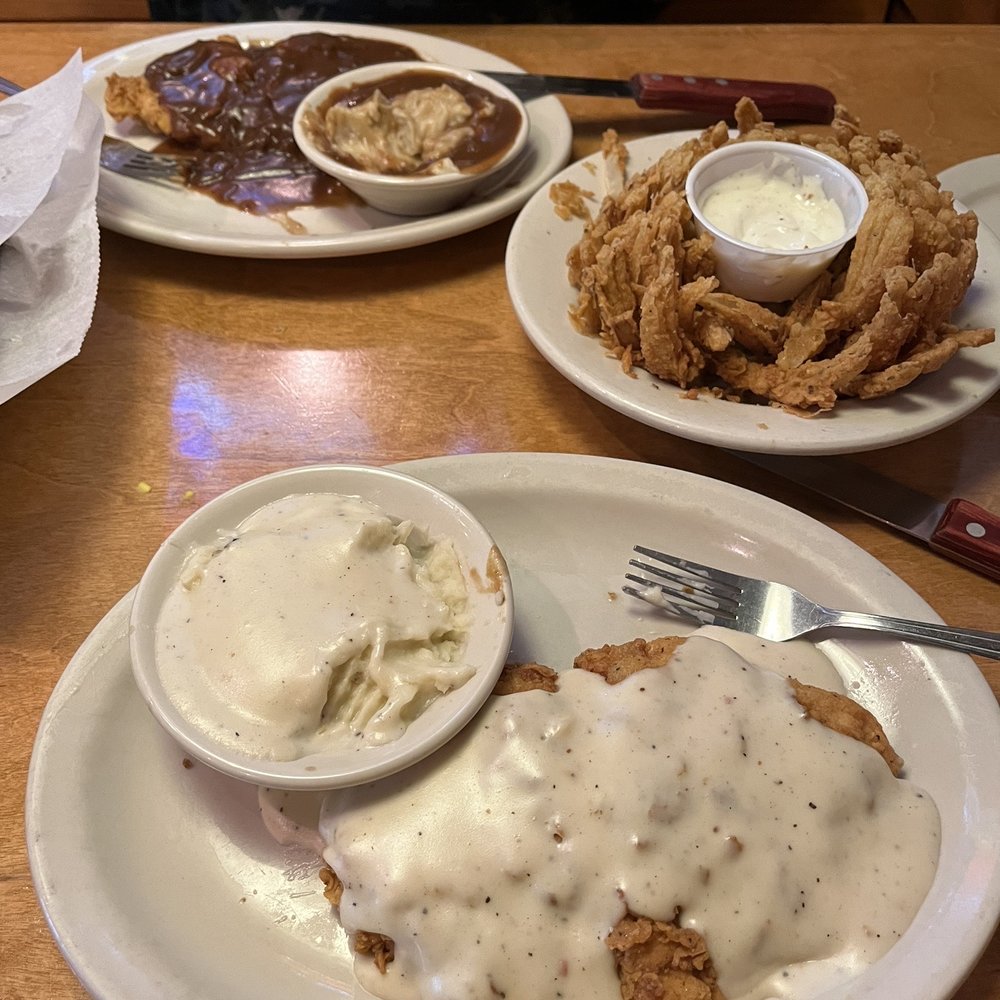 Cactus blossom. Chicken fried chicken Cactus blossom. Chicken fried chicken