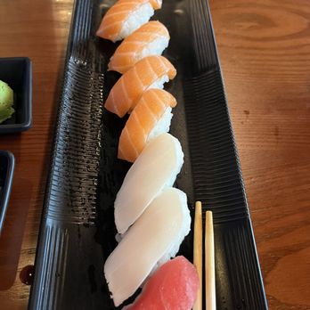 Sushi Moshi - Super White Tuna Tuna Salmon - Sushi Bars Near Me - League City, Texas Sushi Moshi - Super White Tuna Tuna Salmon - Sushi Bars Near Me - League City, Texas