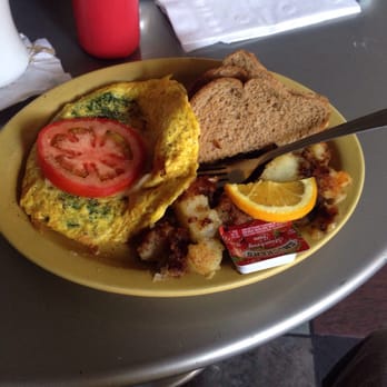 Cafe 222 - Frittata w spinach !! Omg omg OMG - Breakfast & Brunch Near Me - San Diego, California
