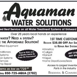 Aquaman Water Solutions