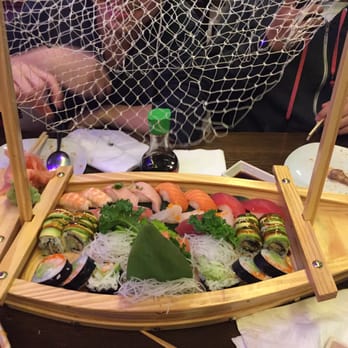 Volcano - Sushi and sashimi love boat - Chinese Near Me - Odessa, Texas Volcano - Sushi and sashimi love boat - Chinese Near Me - Odessa, Texas