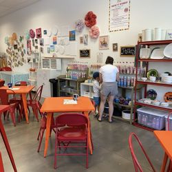 The Hot Spot Reno Sparks - Lots of tables to work with. We went in the last Friday before school started again.