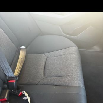 Hertz Rent A Car - Dirty back seat - Car Rental Near Me - Sacramento, California Hertz Rent A Car - Dirty back seat - Car Rental Near Me - Sacramento, California