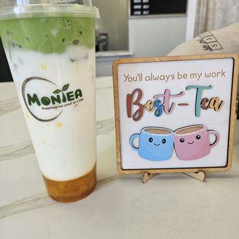 Montea Boba - Mango matcha was so yummy. Had fresh mango jam that reminded me of the mangos my parents got us from the Asian market growing up. - Bubble Tea Near Me - Stockton, California
