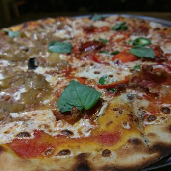 Graziella's - December 10 2017; Half Vito and half Inferno pizza ($24 for 22"). - Italian Near Me - Brooklyn, New York Graziella's - December 10 2017; Half Vito and half Inferno pizza ($24 for 22"). - Italian Near Me - Brooklyn, New York