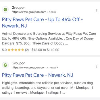 Pitty Paws Pet Care - Google Groupon deals smh - Dog Walkers Near Me - Newark, New Jersey Pitty Paws Pet Care - Google Groupon deals smh - Dog Walkers Near Me - Newark, New Jersey