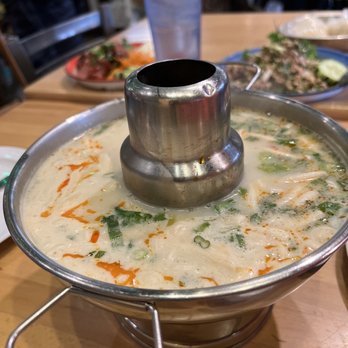 Too Thai Street Eats - Tum kha soup with no rice! - Thai Near Me - Carrollton, Texas