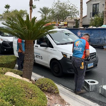Wave Heating & Cooling - Cleaning the fan blades for the motor that they replaced - Heating & Air Conditioning/HVAC Near Me - Las Vegas, Nevada Wave Heating & Cooling - Cleaning the fan blades for the motor that they replaced - Heating & Air Conditioning/HVAC Near Me - Las Vegas, Nevada