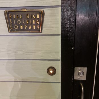 Knee High Stocking - Doorbell - Cocktail Bars Near Me - Seattle, Washington