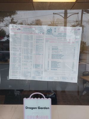Menu photo 4 Dragons Garden Maywood, NJ
