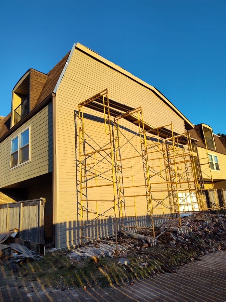 Slide of Jones property Improvement