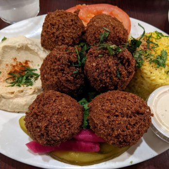 Garlic Crush - Falafel Plate - Mediterranean Near Me - Bellevue, Washington
