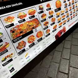 Tatseven - Menu