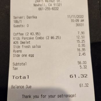 Egg Plantation - Pretty pricey... - Breakfast & Brunch Near Me - Newhall, California Egg Plantation - Pretty pricey... - Breakfast & Brunch Near Me - Newhall, California