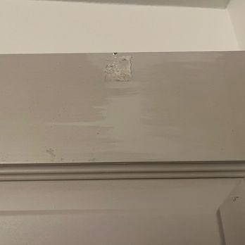 EliteHome Services - Another image of spotty paint and sticker adhesive still showing. What a joke - Plumbing Near Me EliteHome Services - Another image of spotty paint and sticker adhesive still showing. What a joke - Plumbing Near Me