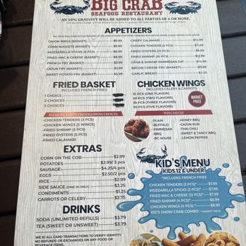 Big Crab - Seafood Near Me - Jacksonville, Florida Big Crab - Seafood Near Me - Jacksonville, Florida