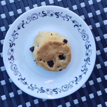 Much Joy Bakeshop - Ready to enjoy my orange zest dark chocolate scone! - Bakeries Near Me