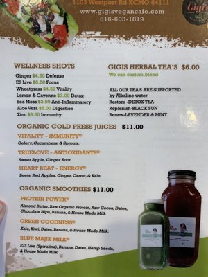 Gigi’s The Vegan + Wellness Cafe by null