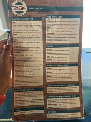 Menu photo 2 Taco Dive Vero Beach, FL