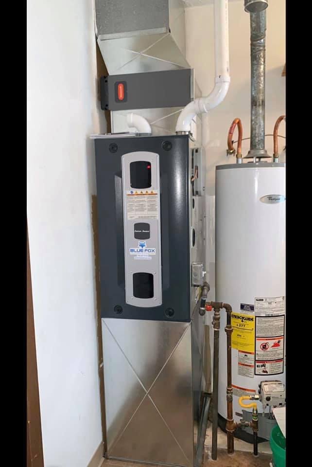 Slide of Blue Fox Heating & Cooling