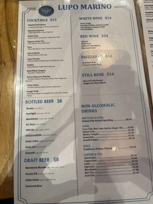 Menu photo 5 Lupo Marino Washington, DC, DC Menu photo 5 Lupo Marino Washington, DC, DC