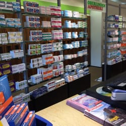 Oberlinden Apotheke - Hinter der kasse