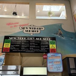 New York City Sub Shop - Menu