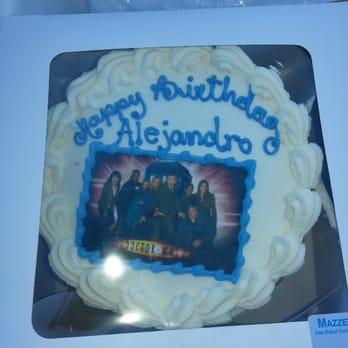 Mazzetti's Bakery - Perfect black n white Dr. Who cake for my nephews birthday - Bakeries Near Me - Pacifica, California Mazzetti's Bakery - Perfect black n white Dr. Who cake for my nephews birthday - Bakeries Near Me - Pacifica, California