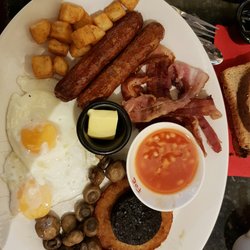 Frankie & Benny's - I got the Daddy breakfast I ended up sharing it with my son well worth the money