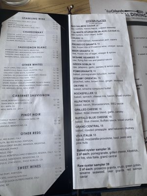 Menu photo 2 Wine 4 Oysters Orlando, FL Menu photo 2 Wine 4 Oysters Orlando, FL