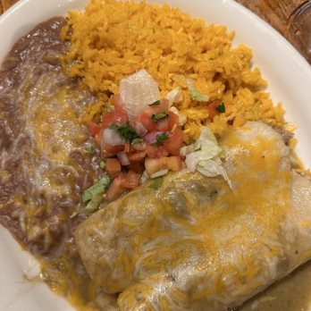 Mexico Lindo Kailua - Two Enchiladas plate - Mexican Near Me - Kailua, Hawaii