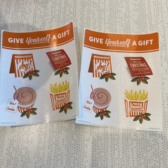 Whataburger - Cashier gave us kids stickers - Burgers Near Me - Mesa, Arizona