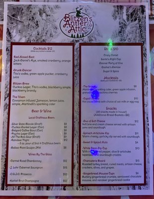 Menu photo 1 Blitzen's Antler Attic Las Vegas, NV Menu photo 1 Blitzen's Antler Attic Las Vegas, NV