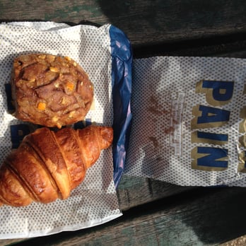 Pain Pain - Took our Pain Pain to go and ate on it on a park bench. Croissant was good, but my the dense, chewy, orange peel bread was A+++ - Bakeries Near Me - Paris, 75 Pain Pain - Took our Pain Pain to go and ate on it on a park bench. Croissant was good, but my the dense, chewy, orange peel bread was A+++ - Bakeries Near Me - Paris, 75