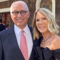 With my husband at the wedding