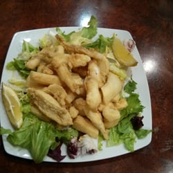 Bar Santos - Ración de Chocos Fritos.