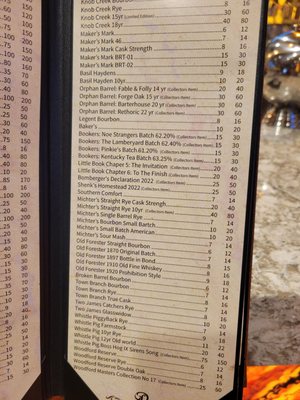 Menu photo 8 Rokka Grill and Whiskey Bar Whittier, CA